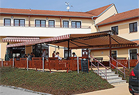 TOP-stín Markýzy samostatně stojící