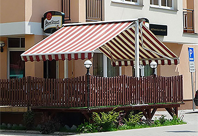 TOP-stín Markýzy samostatně stojící