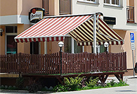 TOP-stín Markýzy samostatně stojící